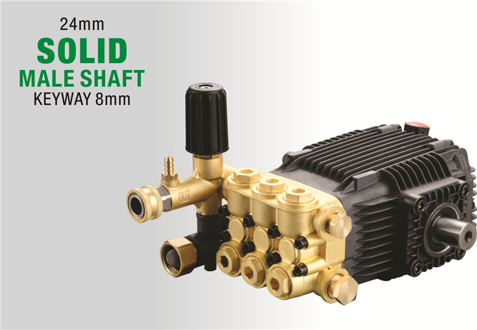 Commercial High Pressure Pump B type Solid Male Shaft